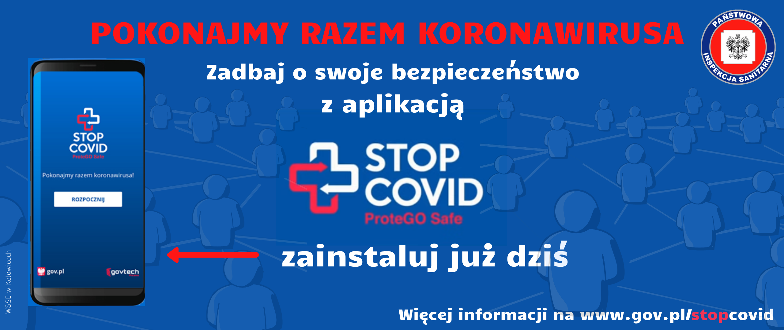 Sanepid zachęca do korzystania z aplikacji STOP C